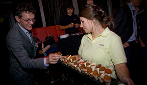 Hapjes verzorgd door oud-winnaar 't Smulhuis