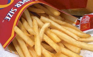 Dikke manager krijgt geld van McDonald's