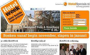 HotelWeek breidt verblijfopties uit