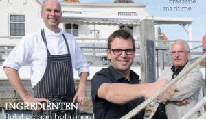 Schouws restaurant promoot eigen bedrijf met glossy