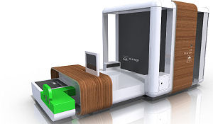 Kantoorruimtes getransformeerd tot hotel