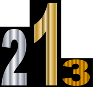 Chefs staan te dringen bij erepodium