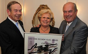 Leo van Eeghem VLAG Award voor John Beeren