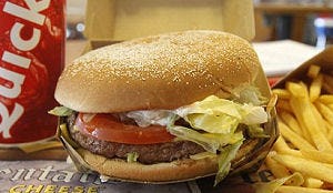 Fastfoodketen Quick van de markt