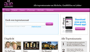 Alle Toprestaurants vermeldt SVH-meestertitels bij restaurants