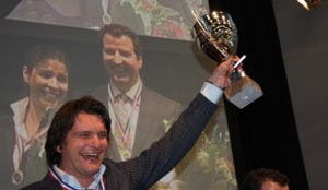 Gouden gastvrijheidsaward voor sprakenloze Bart Horchstenbach