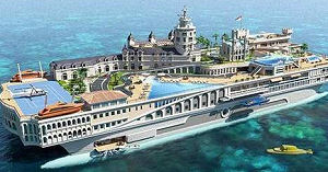 Mini-hotel op schip van 840 miljoen