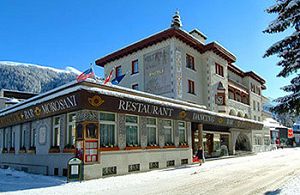 Aanslag in Posthotel bij forum Davos