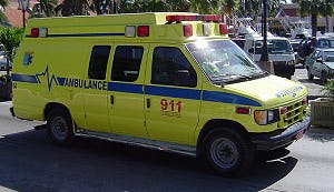 Horecastagiaire dood na aanrijding ambulance