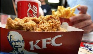 KFC wijzigt slogan 'Finger Lickin'good