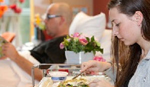 Bezoekers van patiënten willen mee-eten