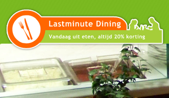 Uit eten met korting ook via mobieltje