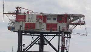 Restaurant op REM-eiland in Amsterdam