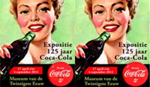 Museumexpo 125 jaar Coca Cola