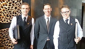 Nieuwe sommeliers voor sterrestaurant Cordial