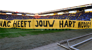 Cafés in Breda helpen noodlijdend NAC