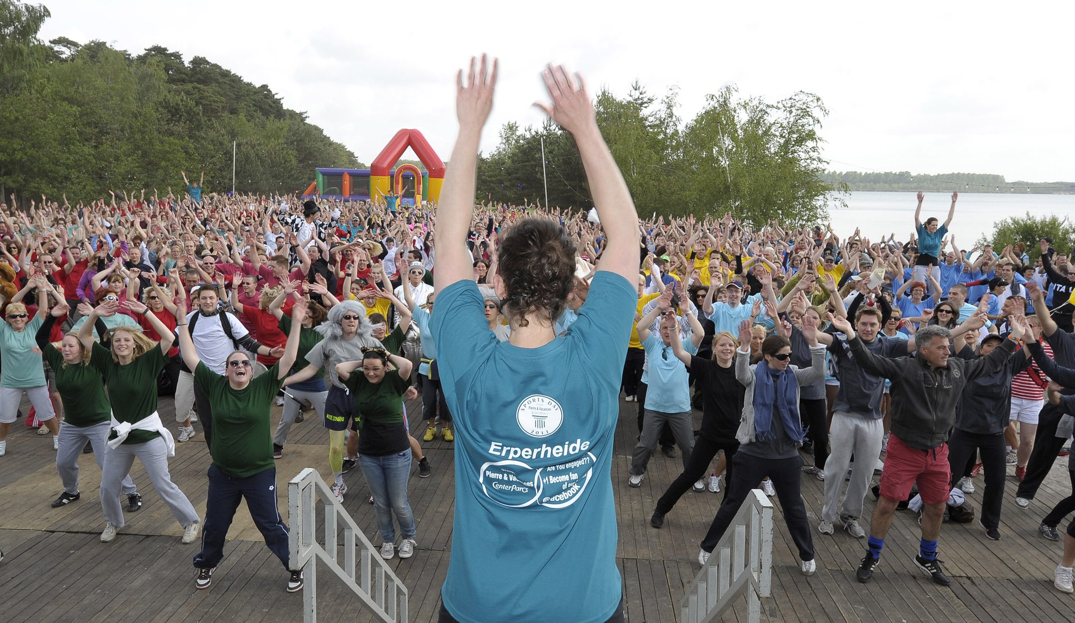 Center Parcs breekt record met grootste sportles