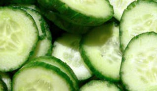 'Advies: komkommer wassen en schillen