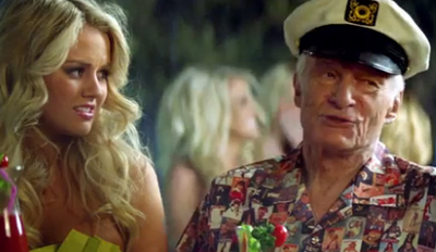 Bavaria strikt Hugh 'Playboy' Hefner voor commercial