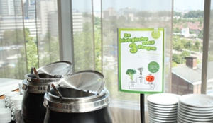 Cateraar en fabrikant organiseerden biologische soep 3daagse