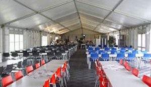 Tent als bedrijfsrestaurant