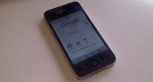 Horeca via iPhone prominent op Google