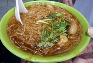 Blogger bak in na restaurantrecensie