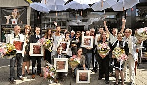 Koffiespeciaalzaken Rotterdam schenken beste bakje en winnen Ketelbinkie Koffietrofee
