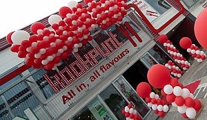 Megarestaurant in Roosendaal: 500 couvers