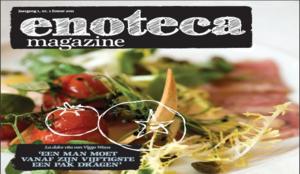 Restaurant Enoteca presenteert eigen magazine