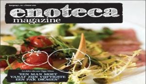 Restaurant Enoteca presenteert eigen magazine