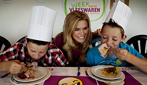 Leerlingen kiezen lunch voor Week van de Vleeswaren