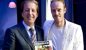 Niven Kunz en Peter Gast koken bij Enoteca