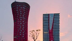Hotel Porta Fira Barcelona mooiste wolkenkrabber
