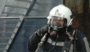 Brand geeft overlast in restaurant Bergen