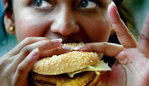 Online bestellen floreert, hamburger populairst