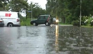 Aparthotel Delden onbereikbaar door regen