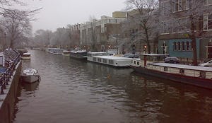 Bijzondere terrassluiting in Amsterdam