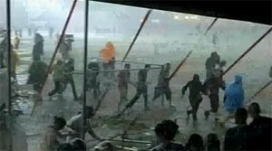 Drama op popfestival door noodweer