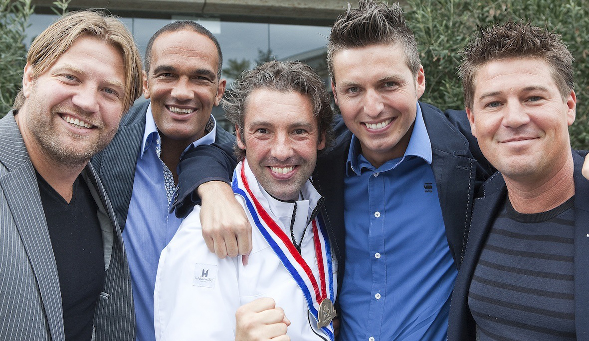 Olympische winnaars inaugureren Hans van Wolde als Meesterkok