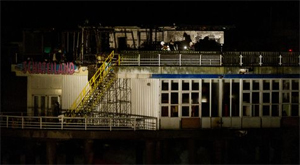 Kortstondige brand op Pier Scheveningen