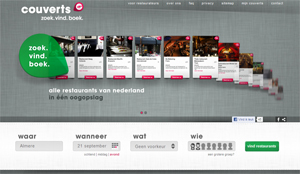 RTL Nederland presenteert Couverts.nl