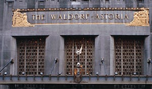 Waldorf Astoria Hotel naar Amsterdam