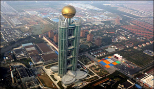 Megahotel in rijkste dorp China