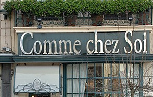 Grote veiling wijnen van Comme chez Soi