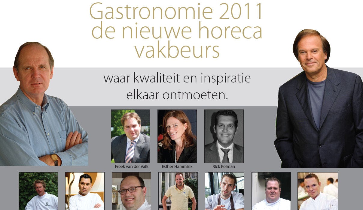Rive, Blaauw en Van Loo bij Gastronomie 2011