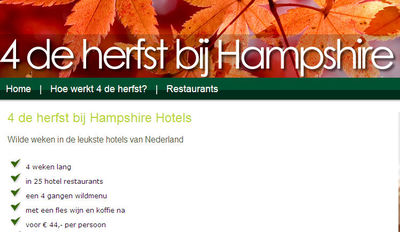Wildactie van Hampshire en DiningCity