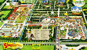 Geen hotel in attractiepark Slagharen