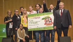 Het Kwadrant wint Schoolkantine Award en €15.000.