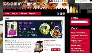 Nieuwe webwinkel voor kookboeken